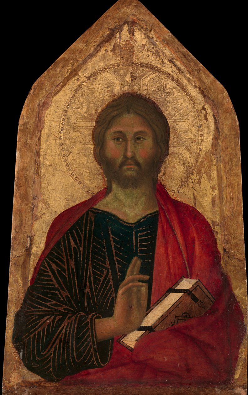 Christ Blessing, ca. 1311. od Segna di Buonaventura