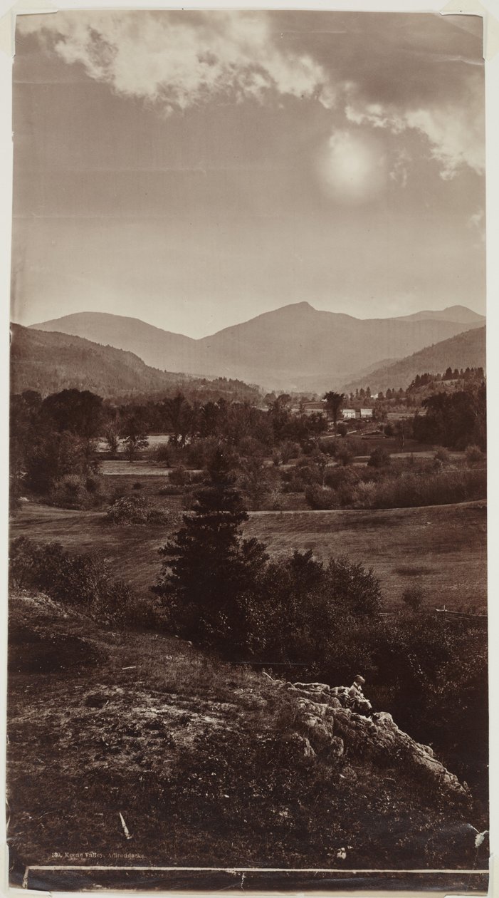 Keene Valley, Adirondacks (tisk alba) od Seneca Ray Stoddard