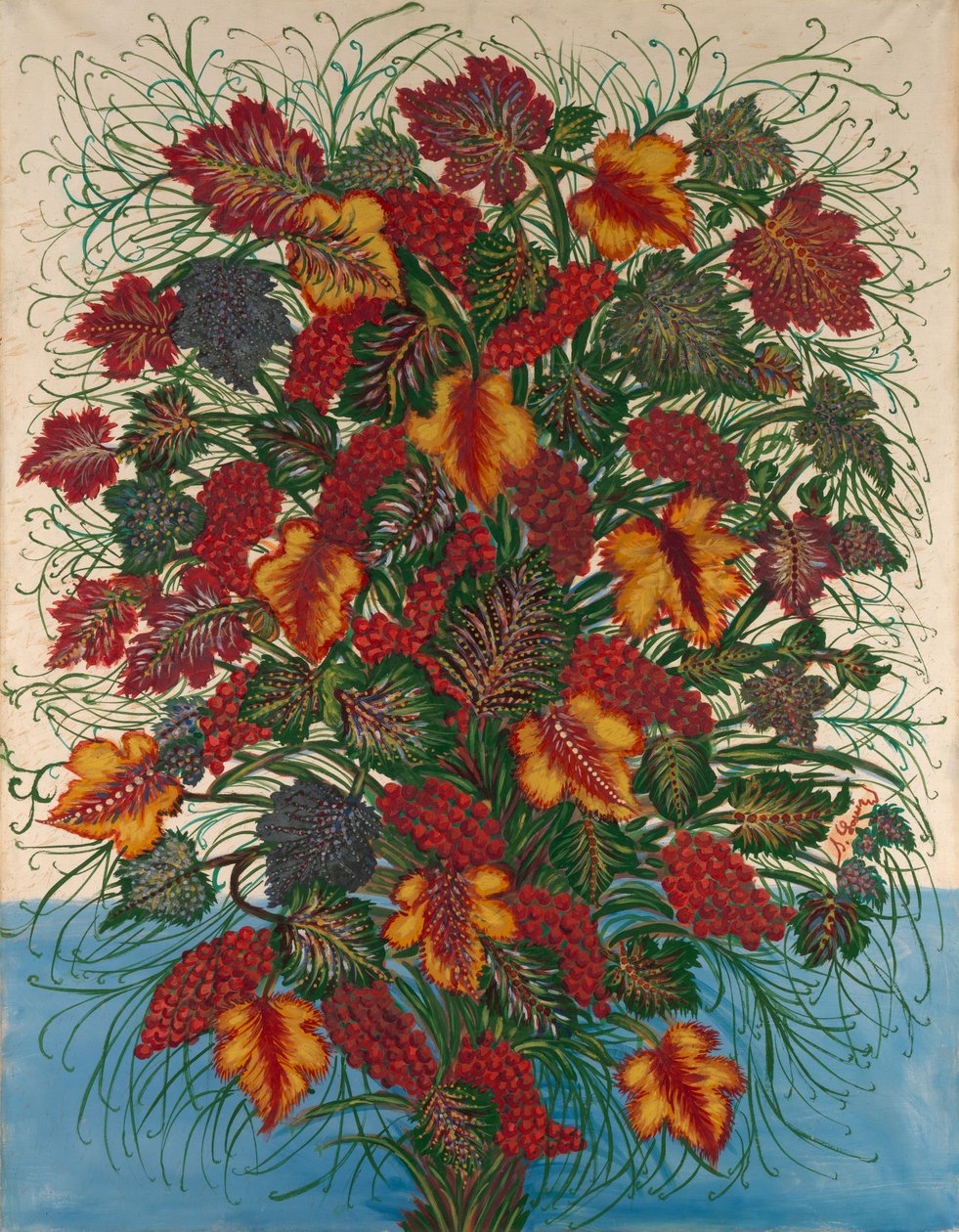 Velká kytice, kolem roku 1907 od Seraphine Louis
