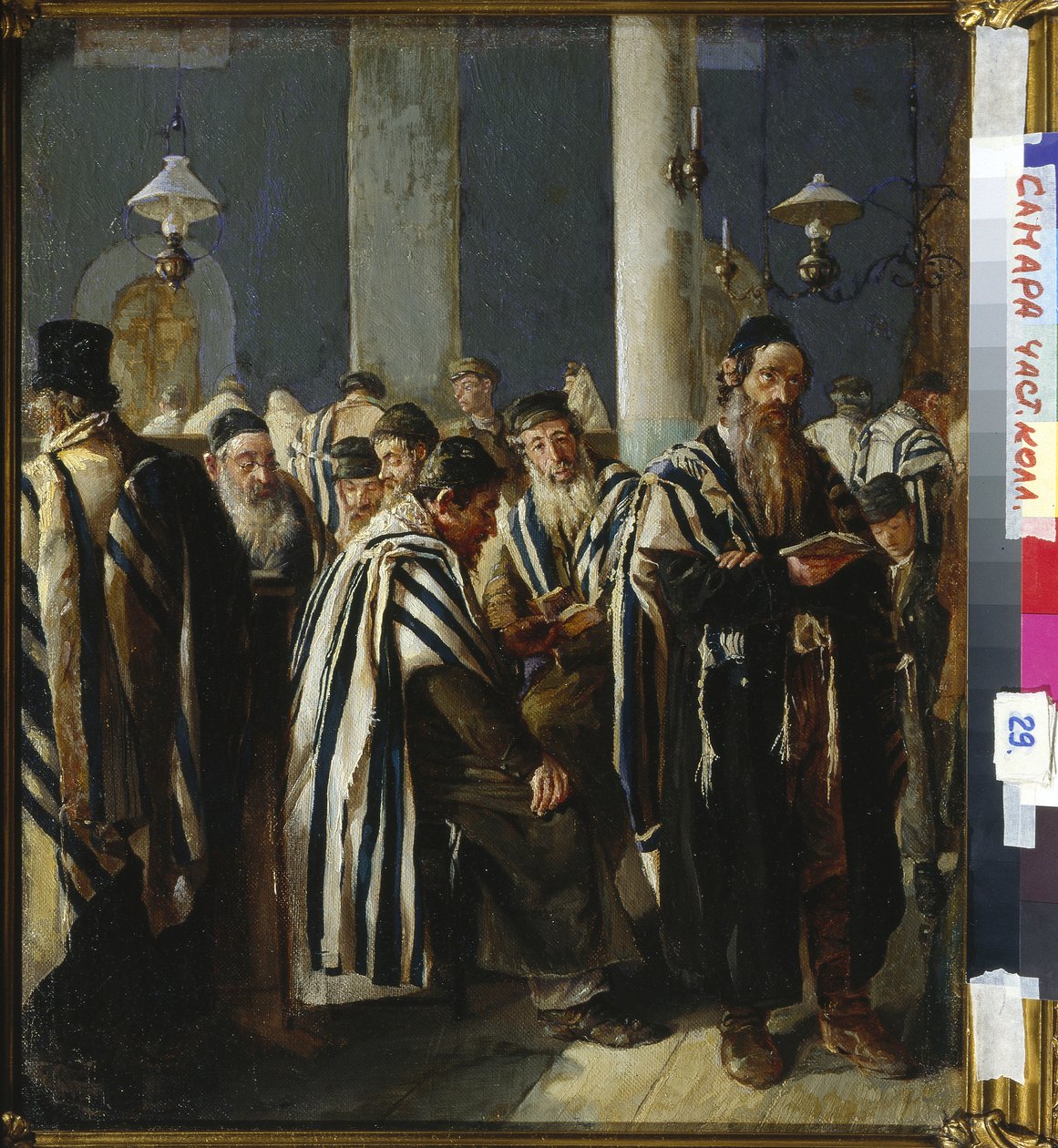 Šabatová modlitba, 1894 od Sergei Nikitich 1862 1933 Yuzhanin