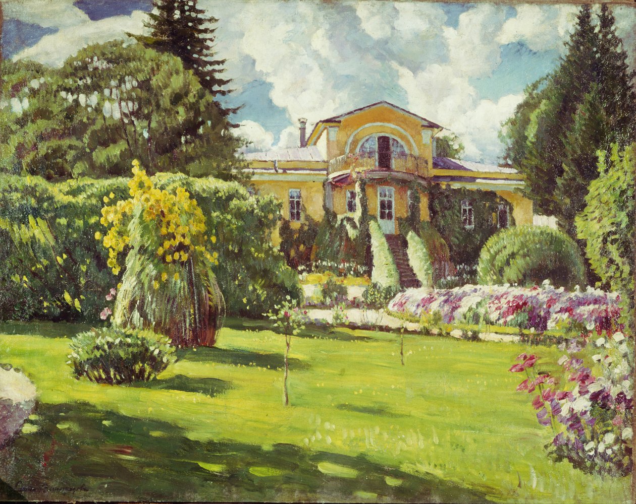 Dacha u Moskvy od Sergei Arsenevich Vinogradov