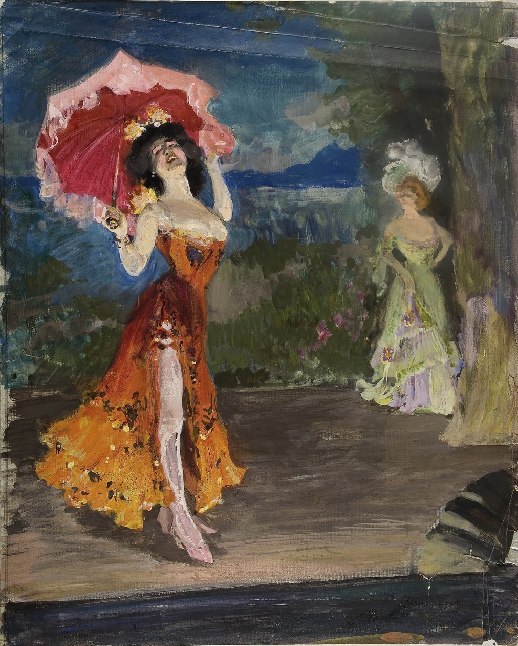 Tanečník, počátek 20. století od Sergei Arsenevich Vinogradov
