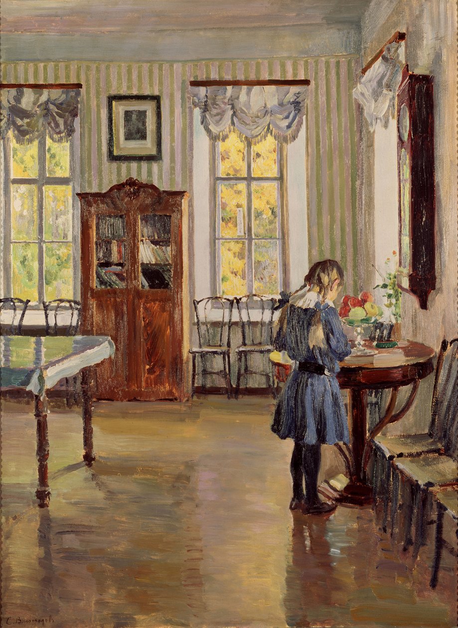 V domě, 1913 od Sergei Arsenevich Vinogradov