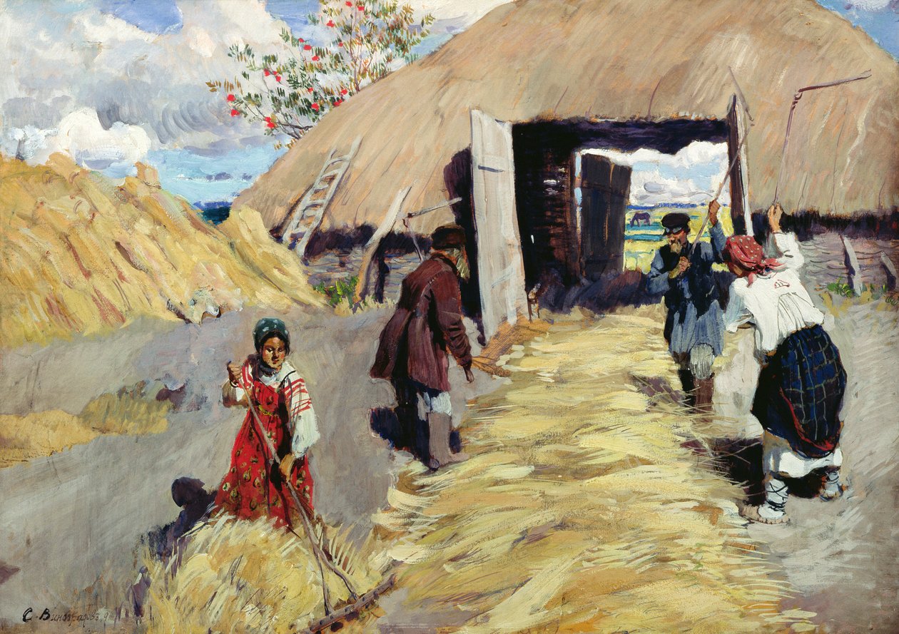 Mlátička od Sergei Arsenevich Vinogradov