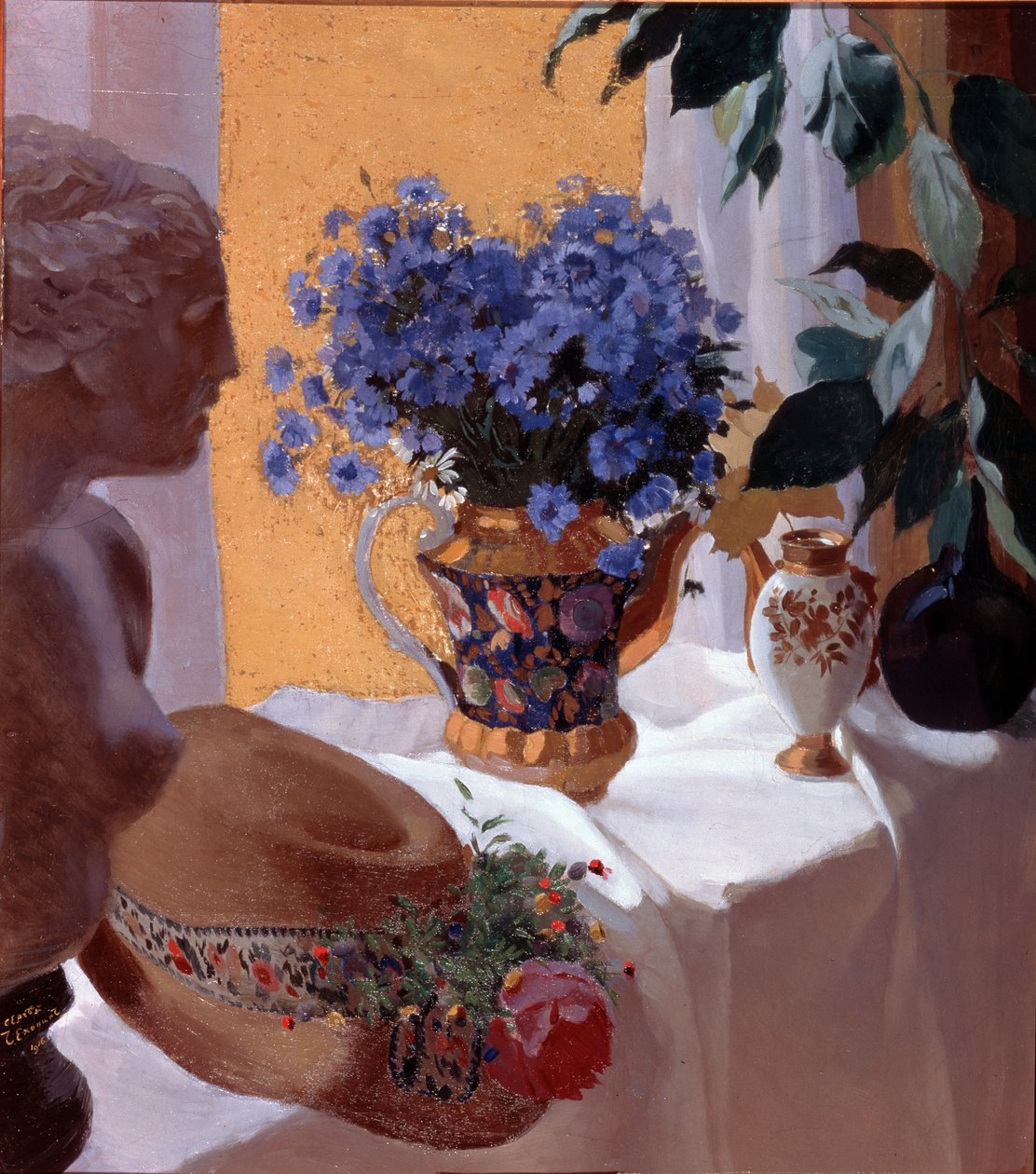 Zátiší, 1916 od Sergei Vasilevich Chekhonin