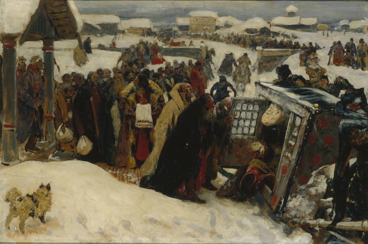 Příjezd vojvodství, 1907 od Sergej Vasilevic Ivanov