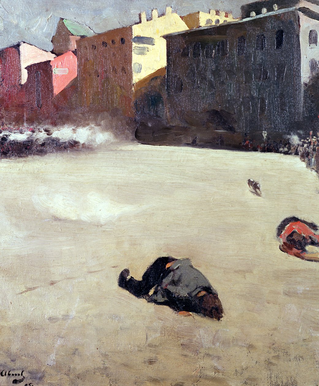 Střelba, 1905 od Sergej Vasilevic Ivanov