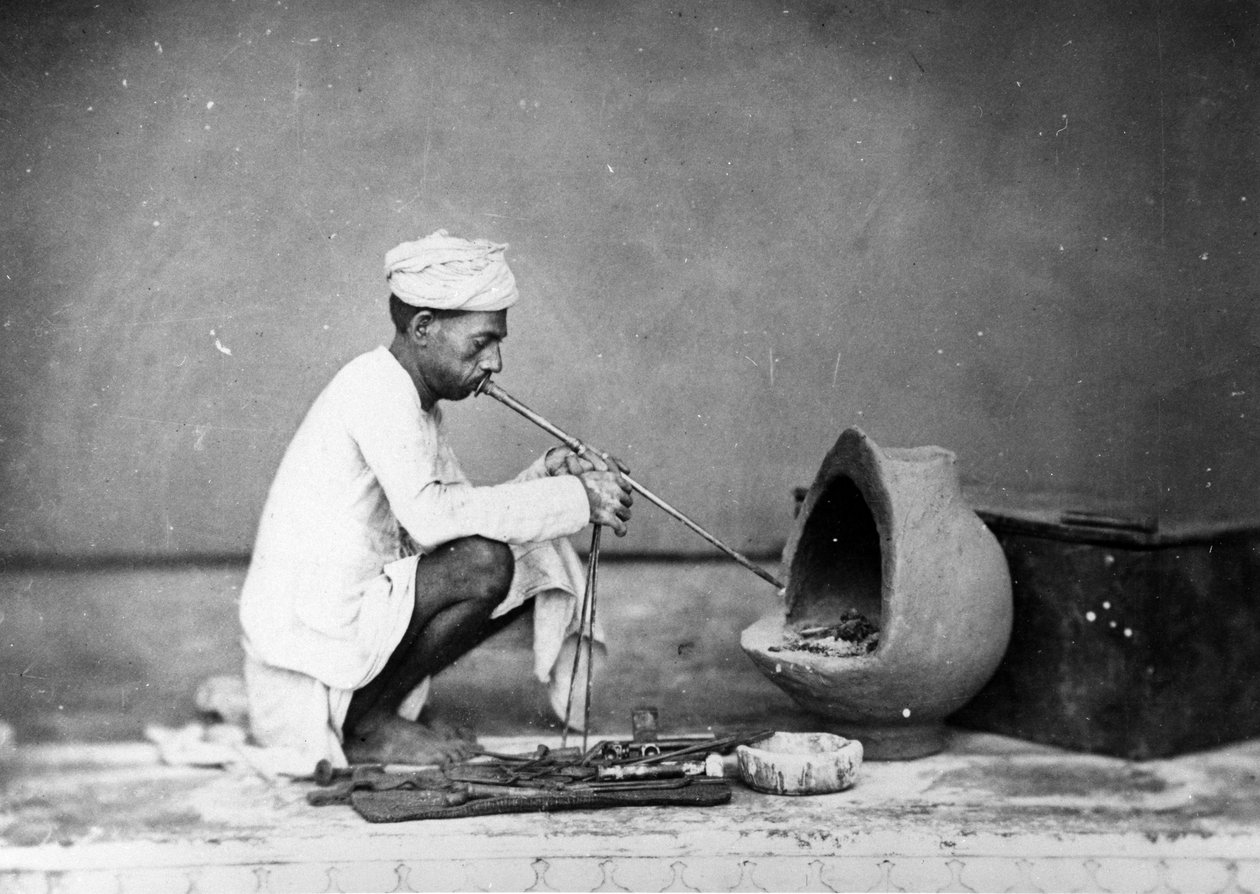 Zlatník, kolem roku 1863 od Shepherd and Robertson