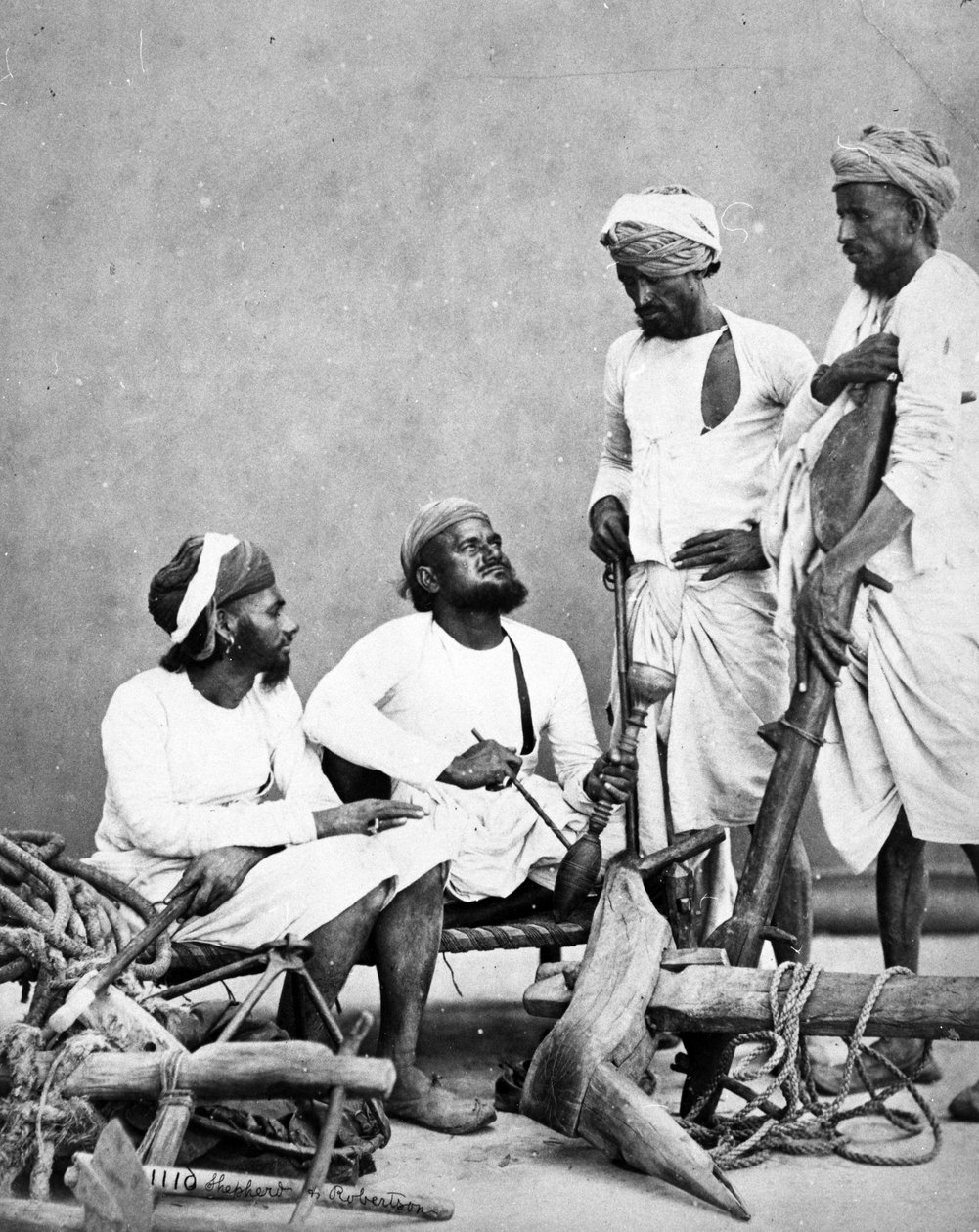 Jat Zemindars and Ryots, kolem roku 1863 od Shepherd and Robertson