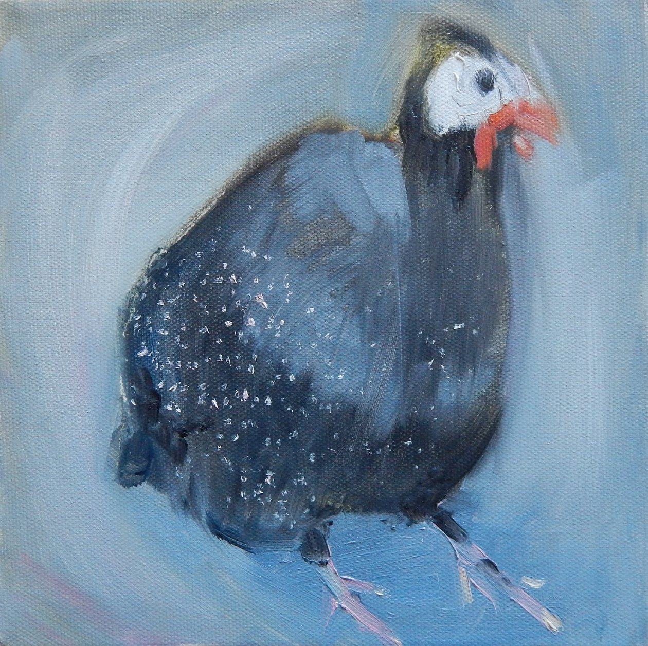 Guinea Fowl Three, 2014 od Sheri Gee