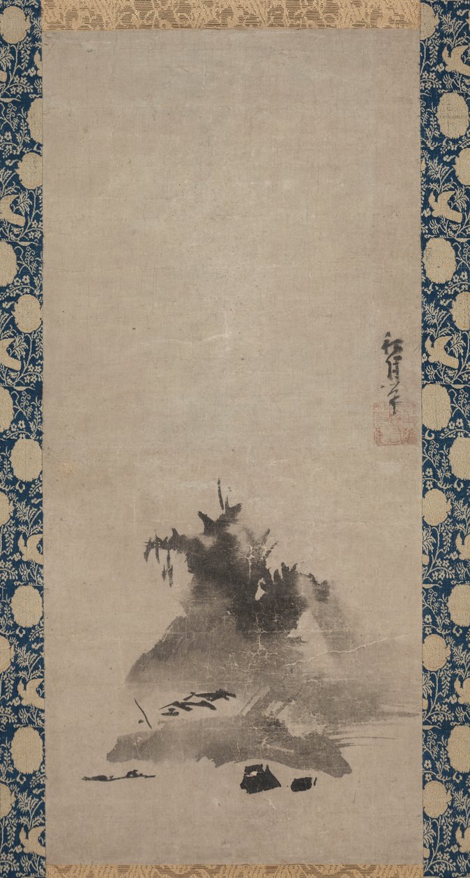 Haboku Flung-ink Landscape, c. 1510. od Shugetsu Tokan
