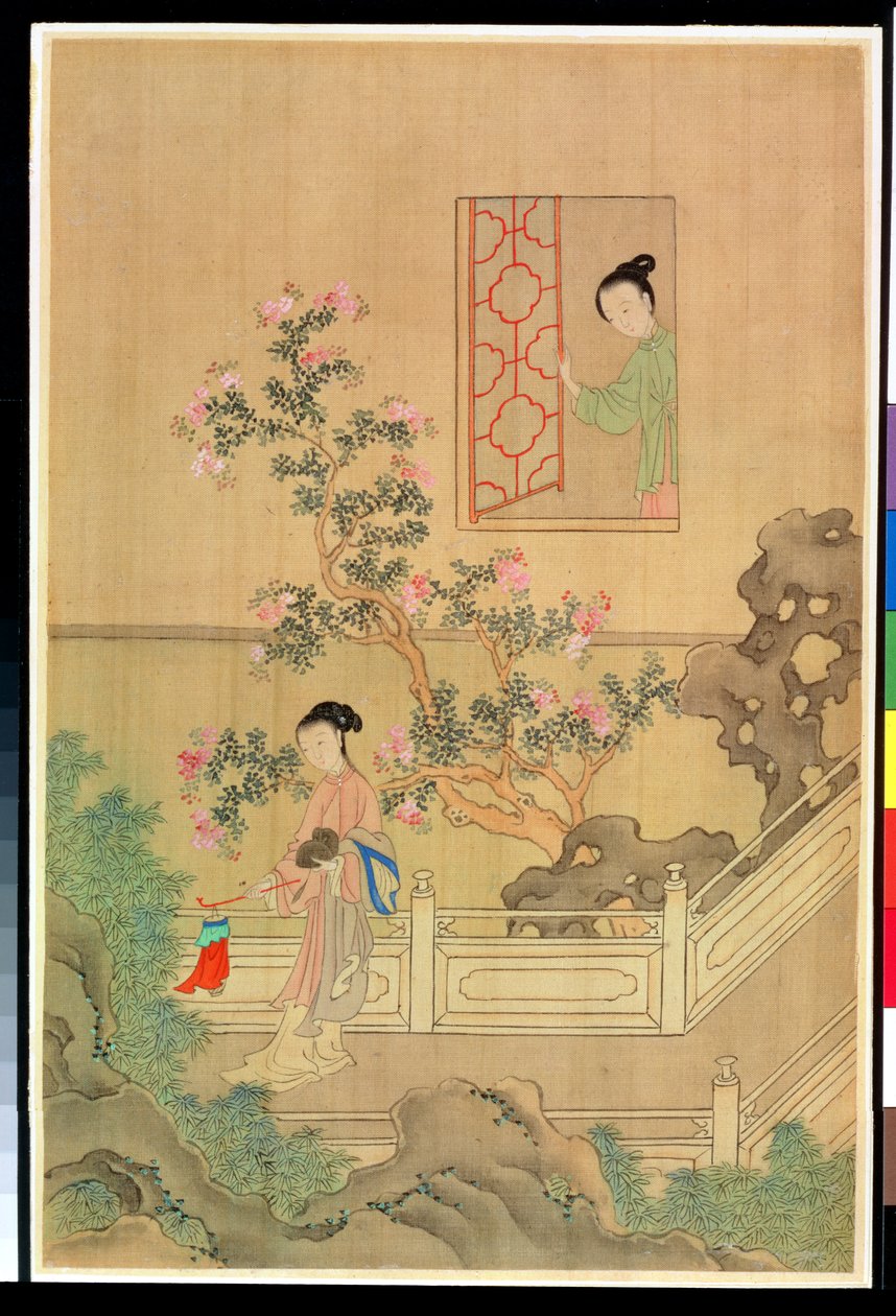 Žena v zahradě od Shih Fu Chuiu Ying Shih Fu Chuiu Ying