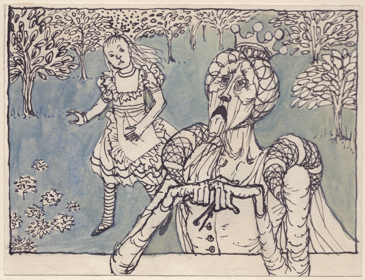 Alice a bílá královna, 1953. od Shirley Markham