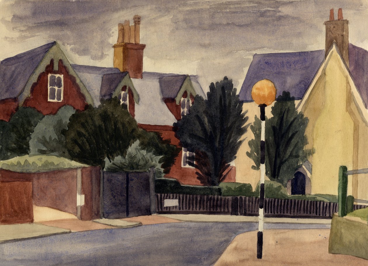 Belisha maják, c1951. od Shirley Markham