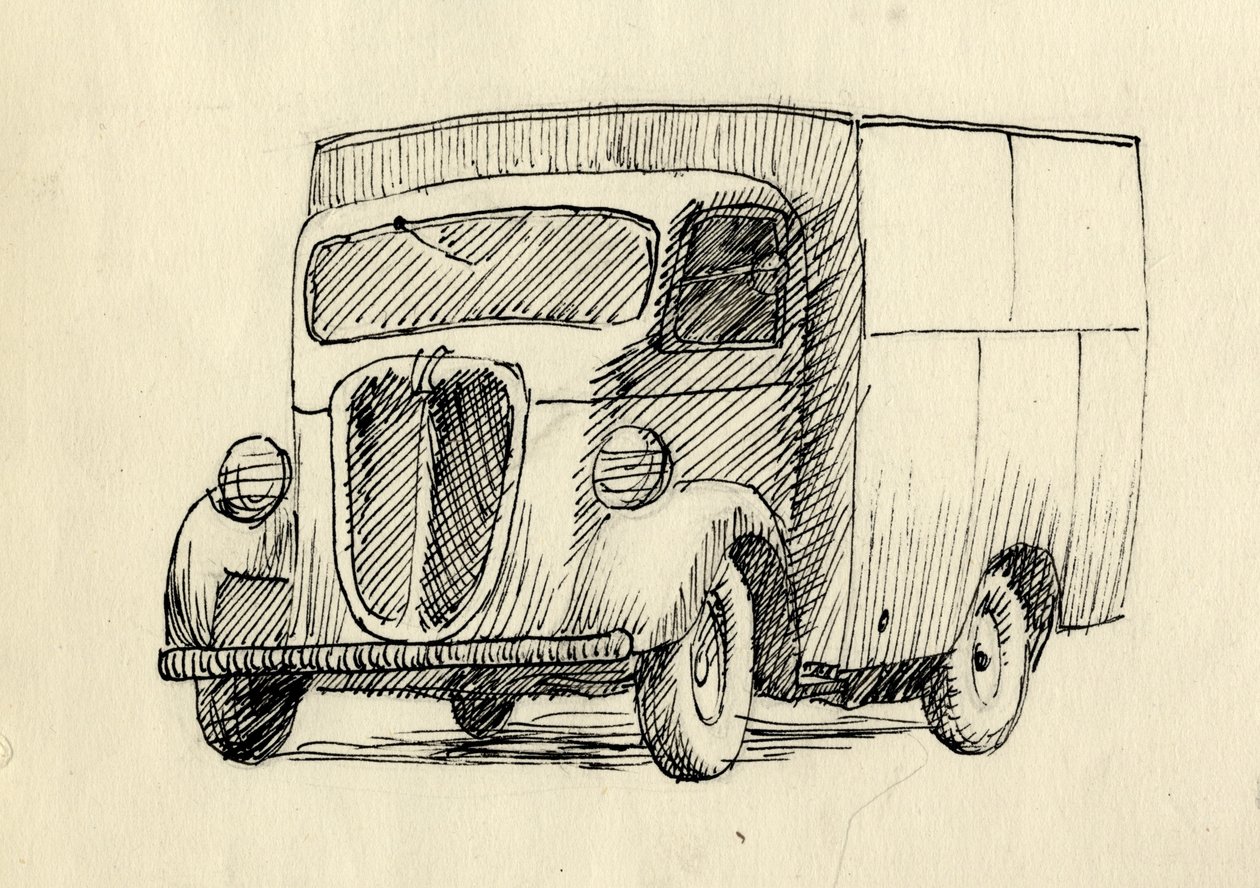 Nákladní automobil, 1951. od Shirley Markham