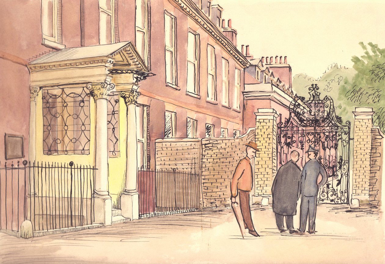 Státní apartmány, Kensingtonský palác, Londýn, c1950. od Shirley Markham