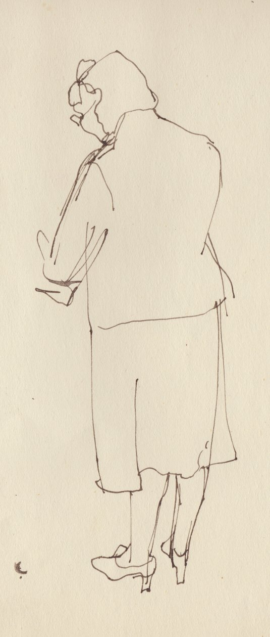 Žena zezadu, c1950. od Shirley Markham