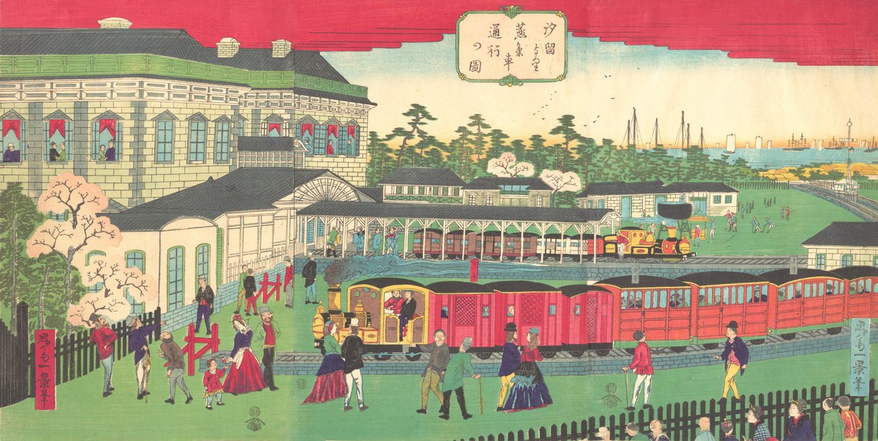 Tisk, cca. 1870, ca. 1870. od Shosai Ikkei