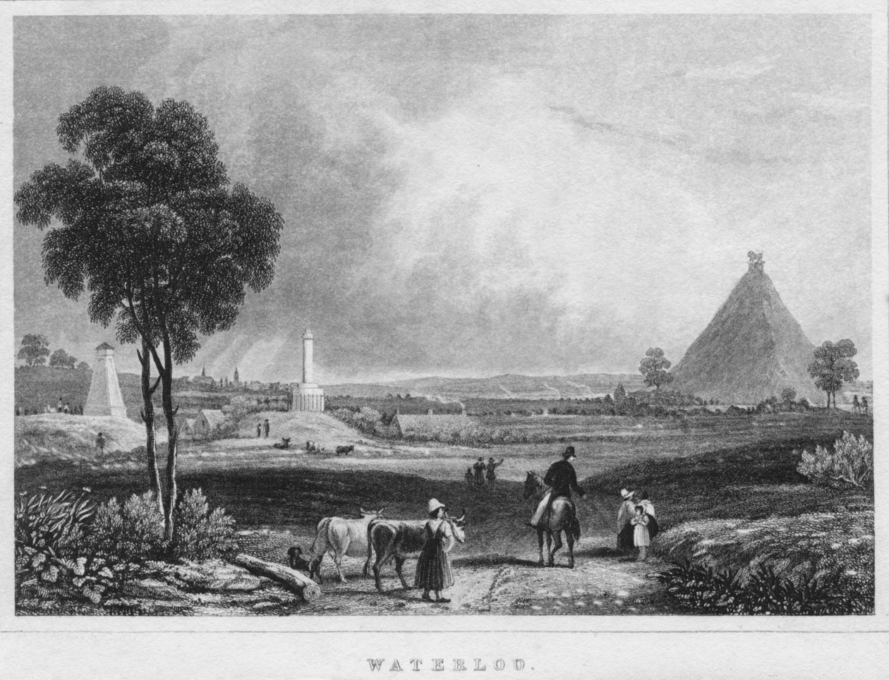 Waterloo, 1850 od Shury and Son