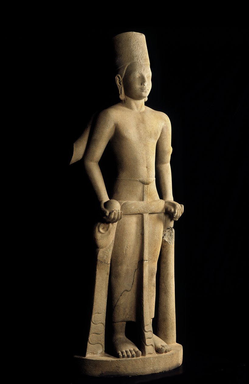 Vishnu z Dong Si Mahapot, Thajsko od Siamese School