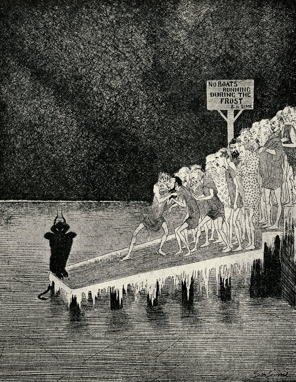 The Banks of the Styx od Sidney Herbert Sime