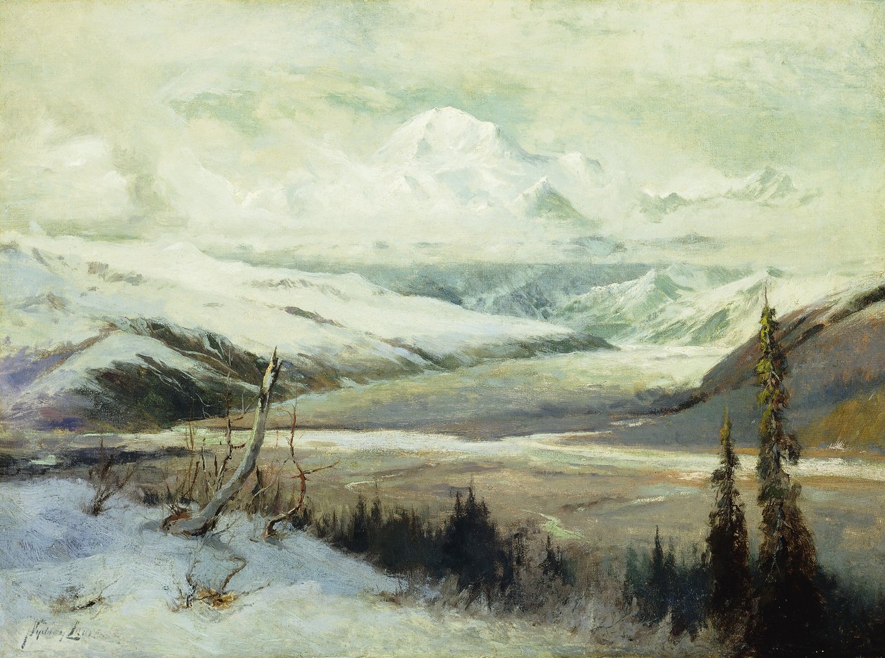 Mount Mckinley od Sidney Laurence