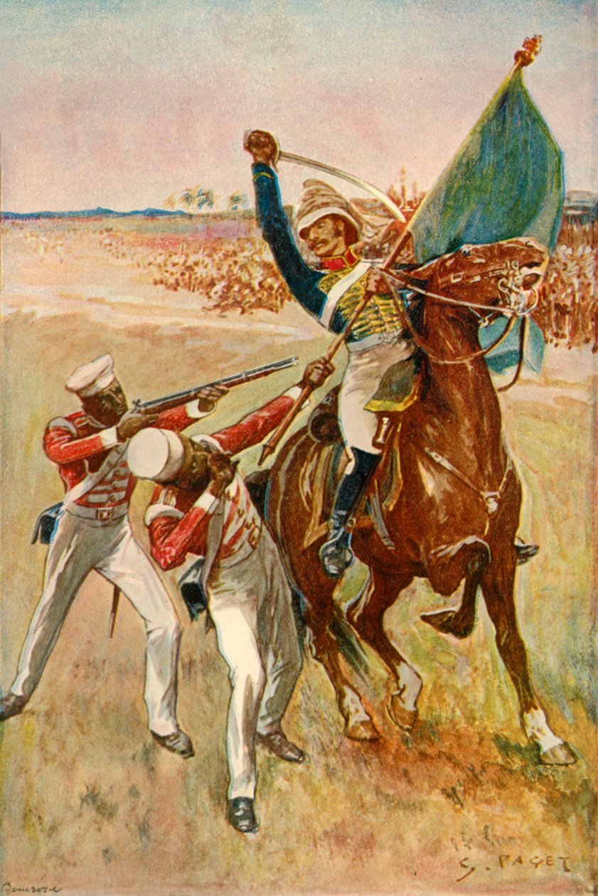Roberts vyhrává Viktoriin kříž, 1901. od Sidney Paget