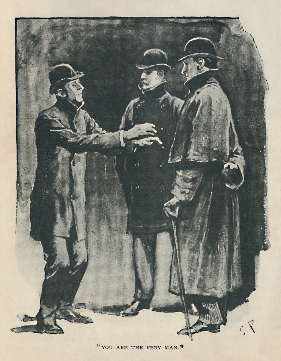 You Are The Very Man, 1892 od Sidney Paget