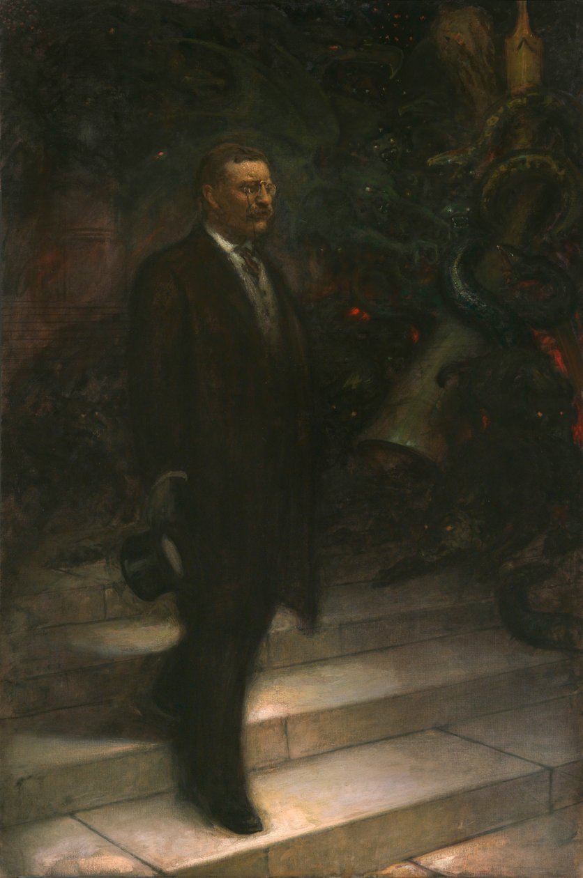 Theodore Roosevelt, c. 1908-1910. od Sigismund De Ivanowski