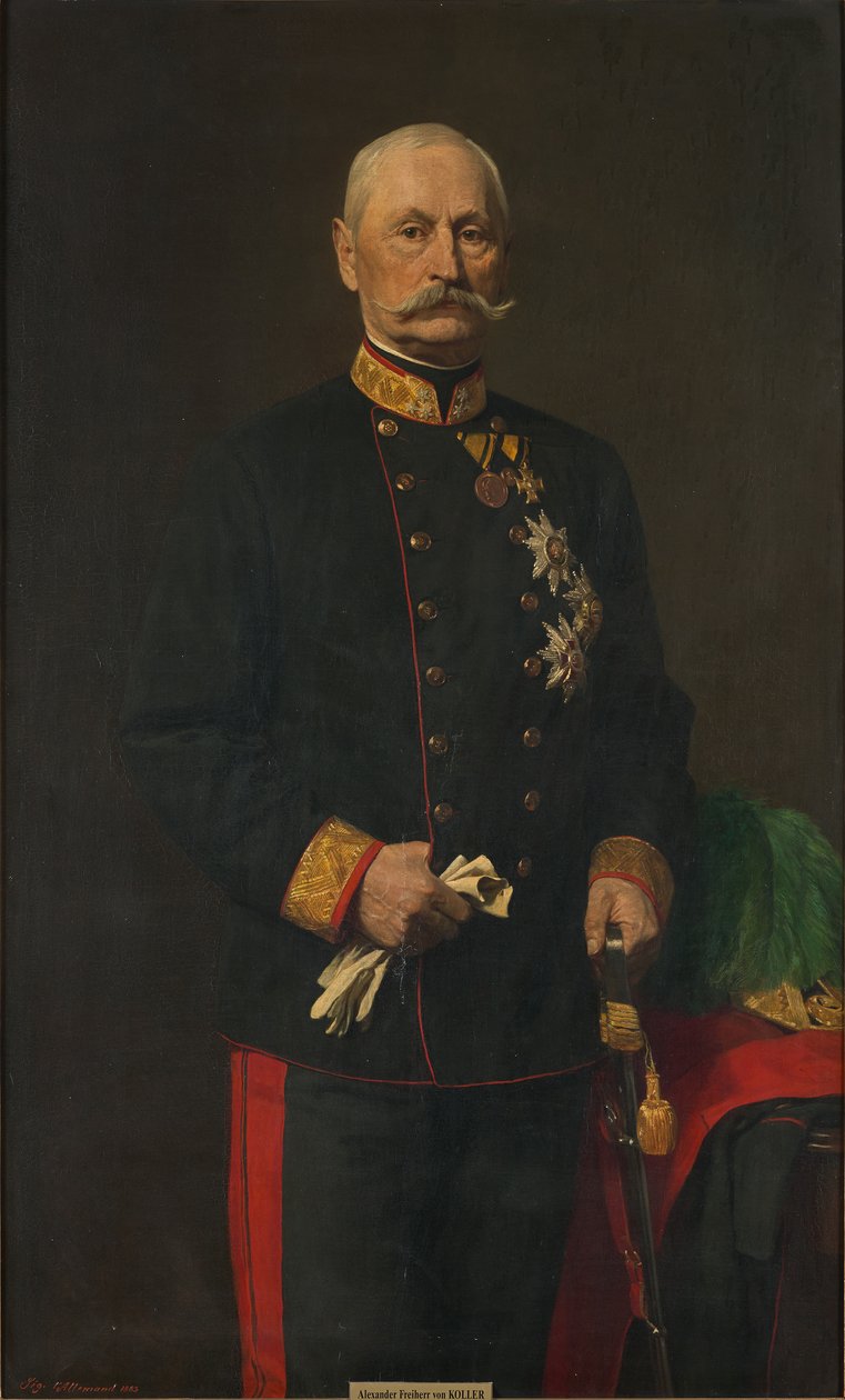 Generál kavalérie Alexander Freiherr von Koller od Sigmund L