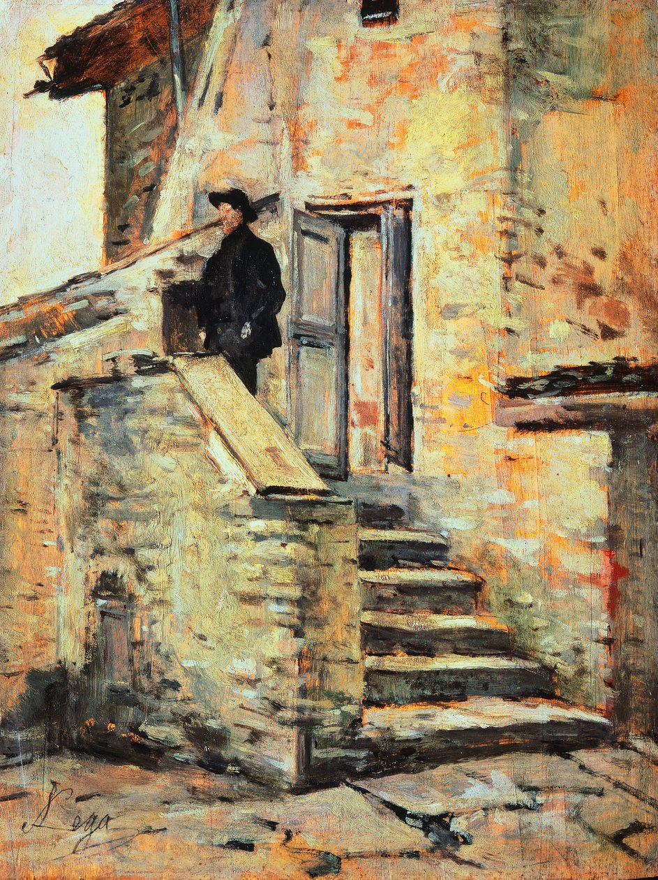 Dům Dona Giovanniho Verity od Silvestro Lega