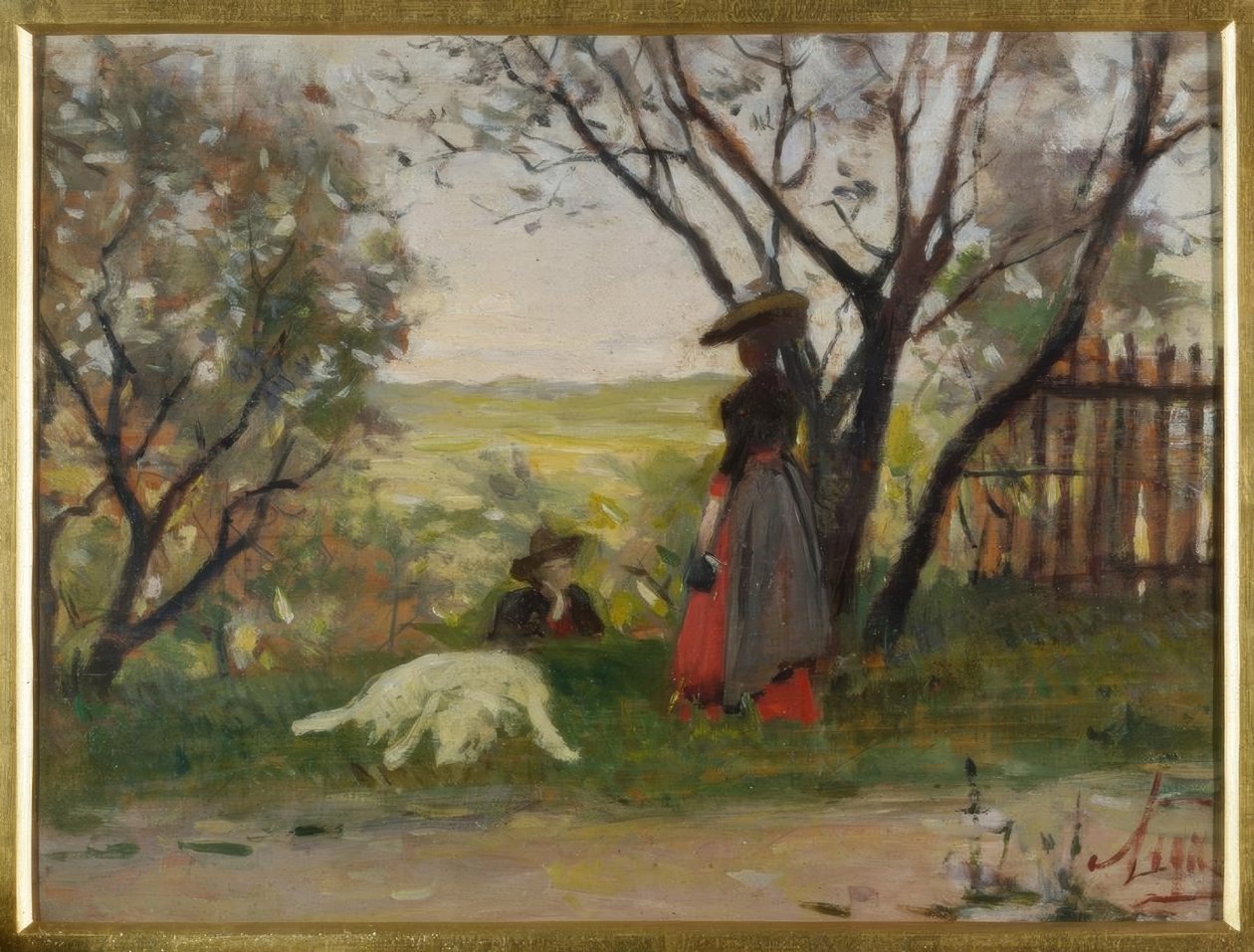 Paní zahrady od Silvestro Lega