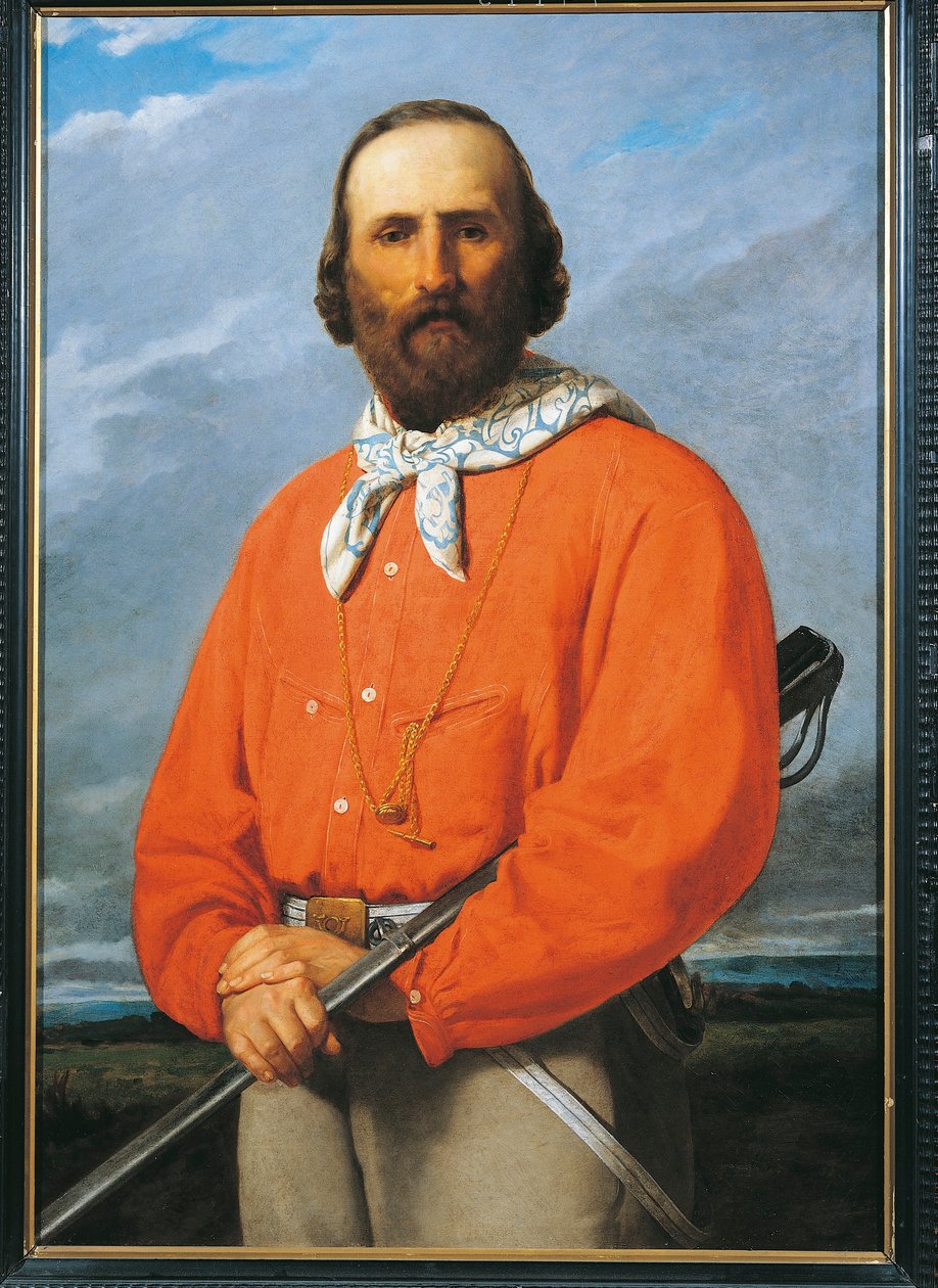 Portrét Giuseppe Garibaldiho od Silvestro Lega