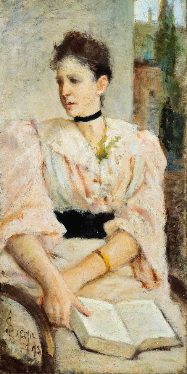 Portrét Paoly Bandini od Silvestro Lega