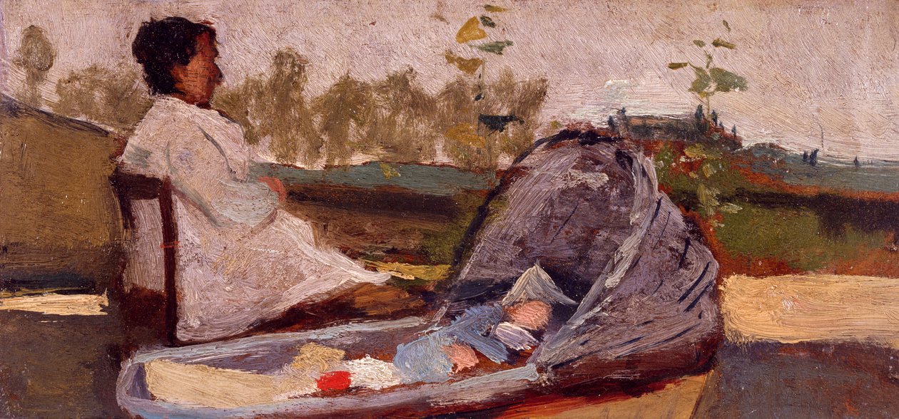 The Cradle od Silvestra Lega od Silvestro Lega