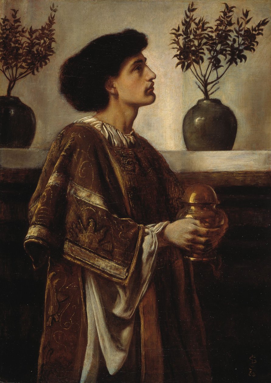 Jáhen od Simeon Solomon