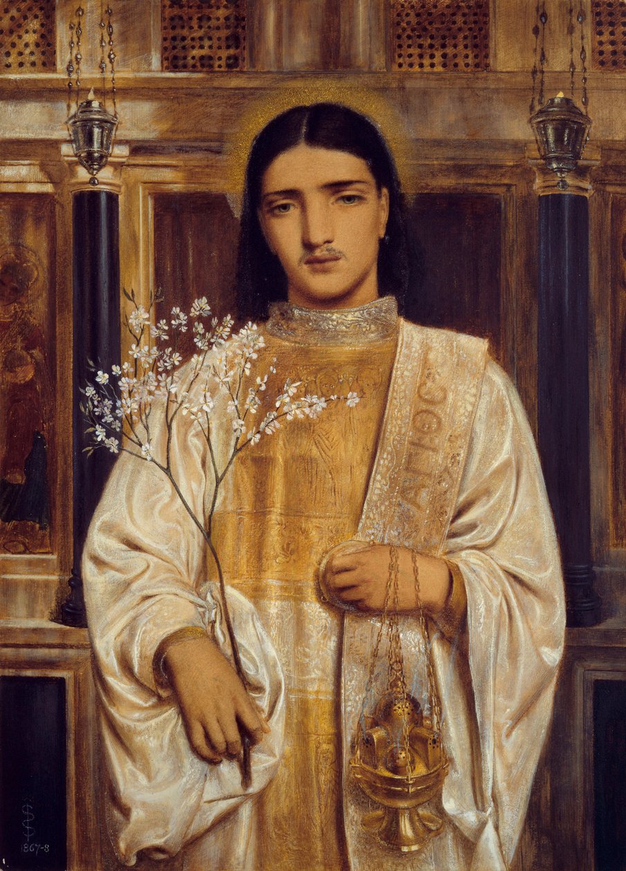Světec východní církve od Simeon Solomon