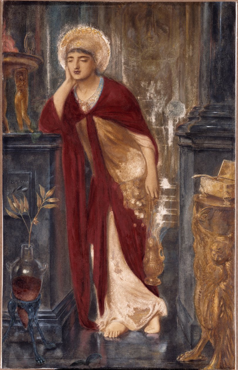 Heliogabalus, velekněz Slunce od Simeon Solomon
