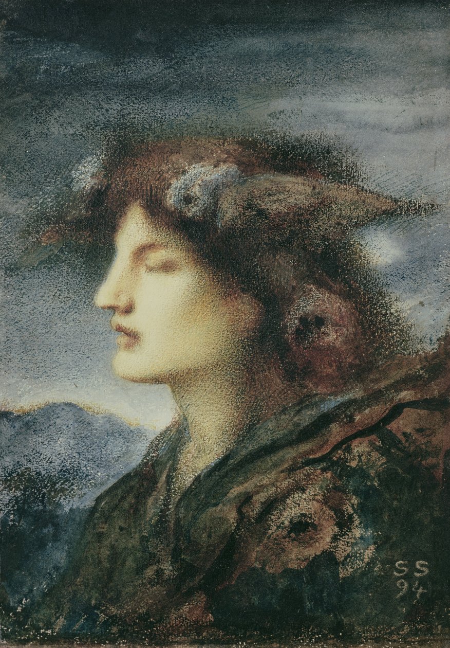 Drag, 1894 od Simeon Solomon