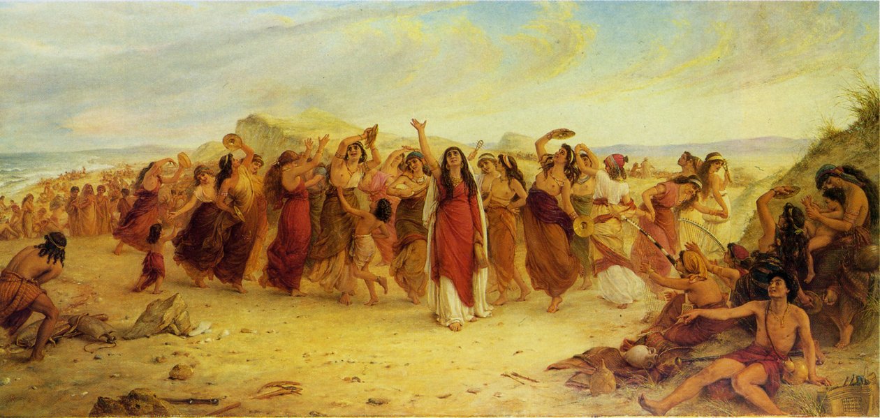 Píseň Miriam od Simeon Solomon