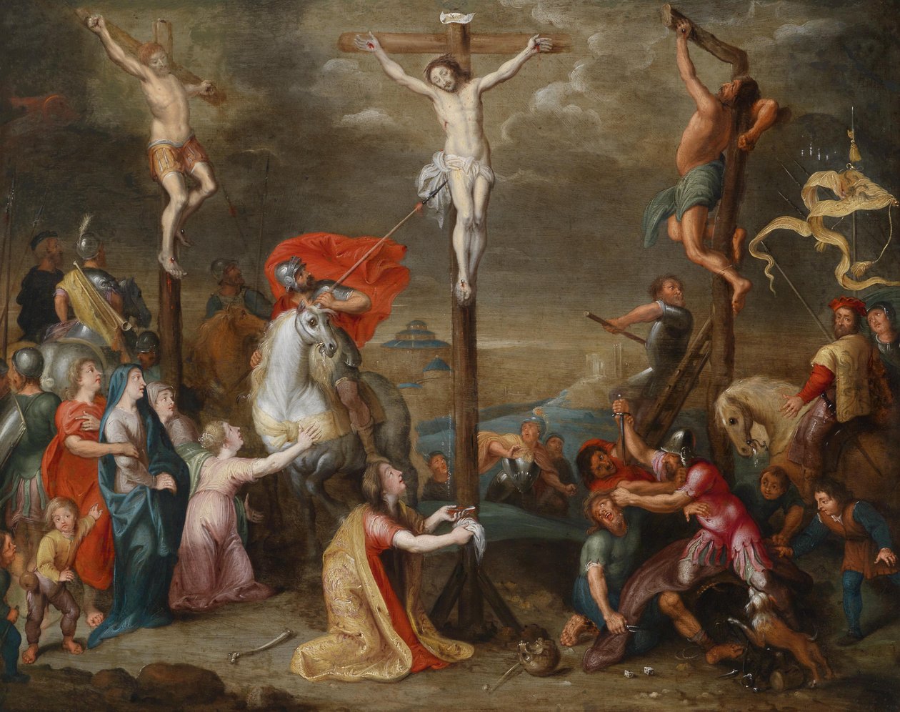 Kristus na kříži od Simon de Vos