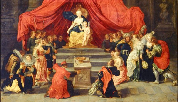 Pocta Venuši od Simon de Vos