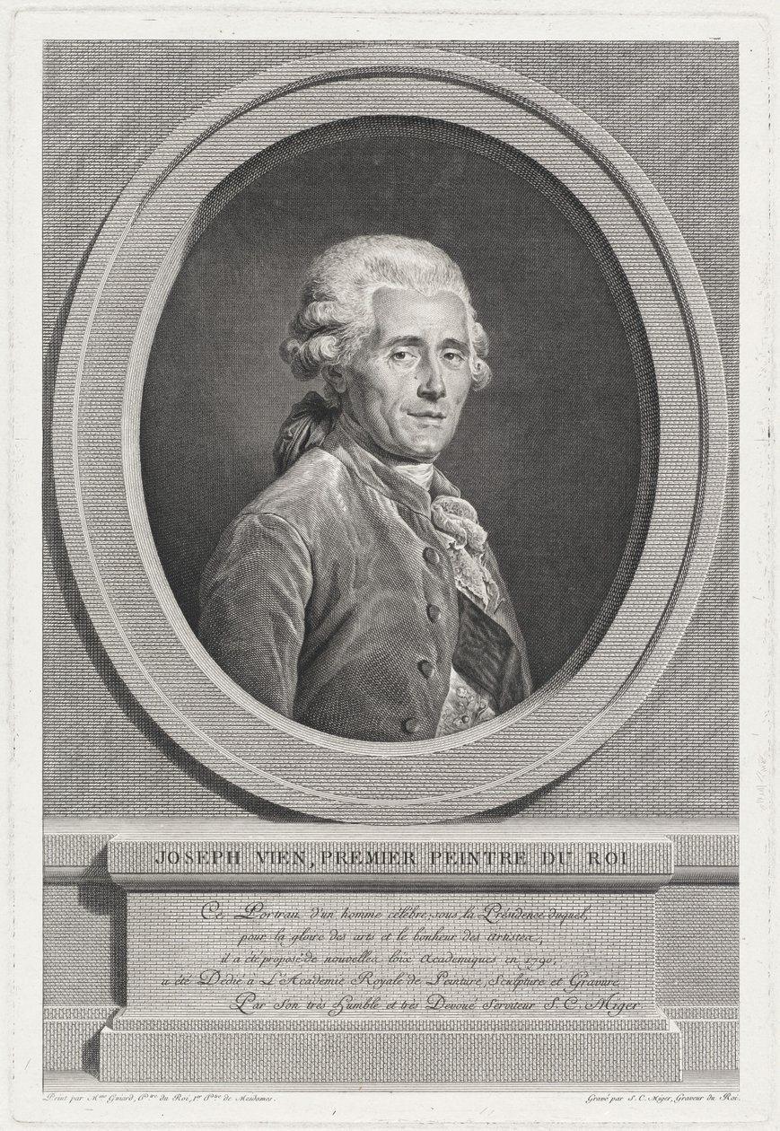 Josef Vienne od Simon Charles Miger after Adélaïde Labille Guiard