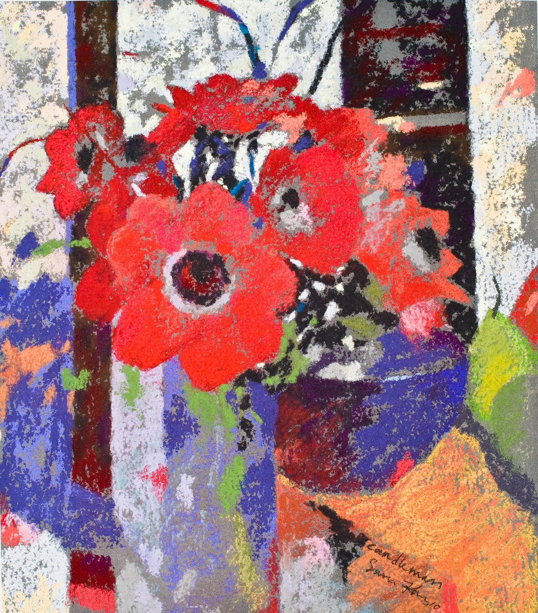Svíčková, 2010 (pastel na papíře) od Simon Fletcher