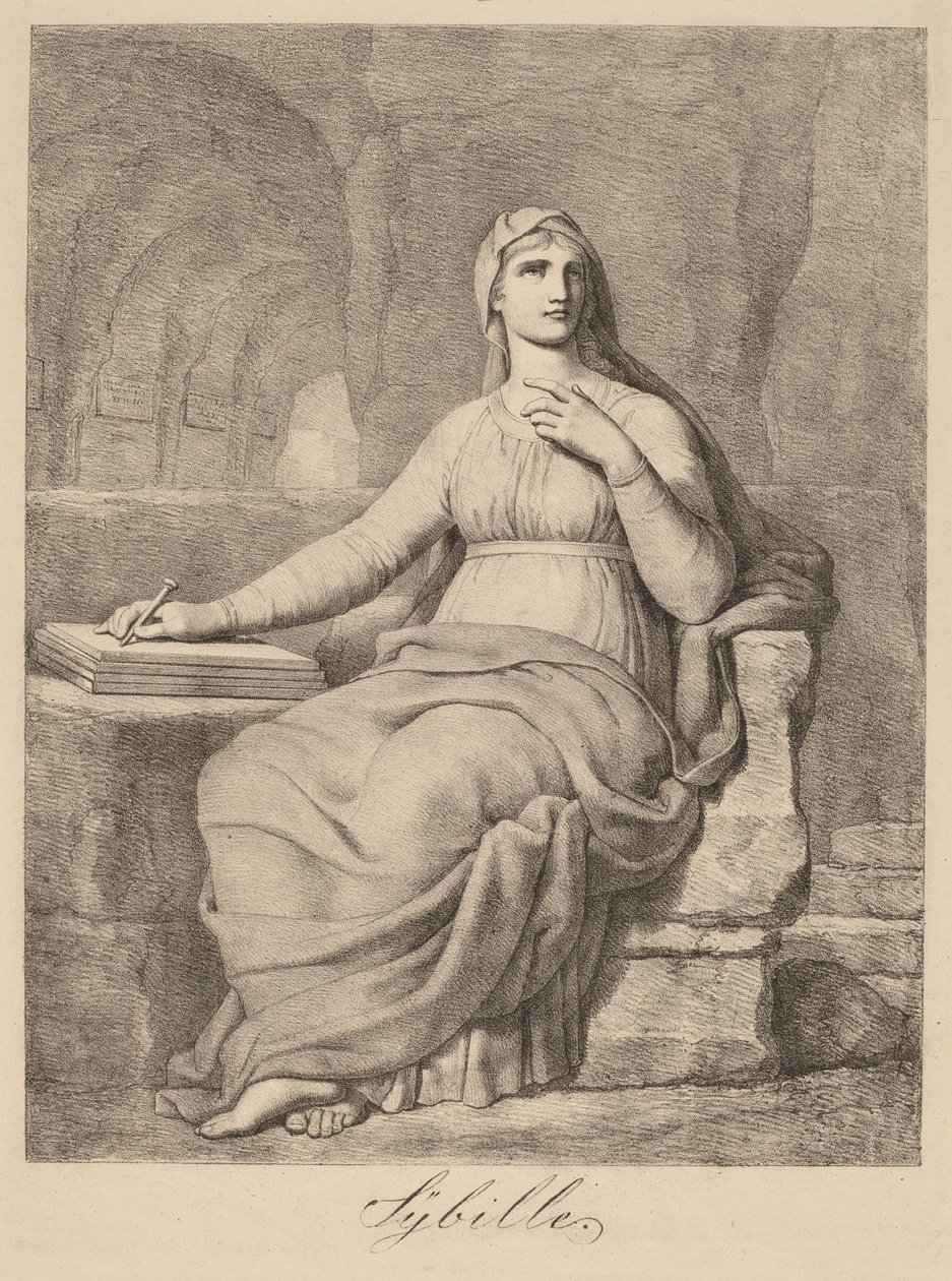 Sibyla (Sibyla) od Simon Petrus Klotz