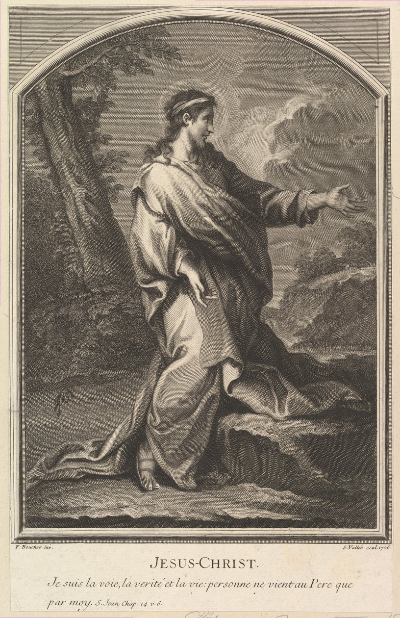 Ježíš Kristus, 1726. od Simon Vallee