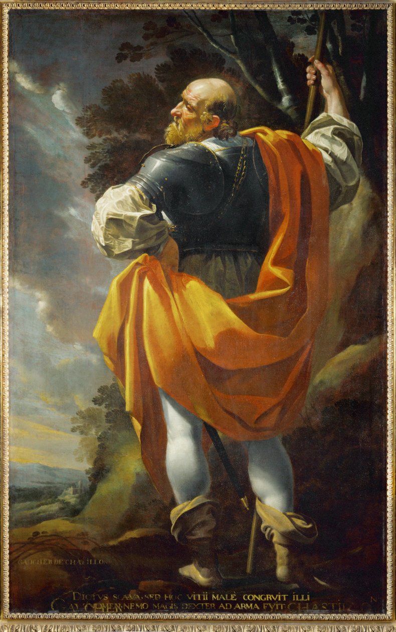 Gaucher de Chatillon, francouzský konetábl... od Simon Vouet