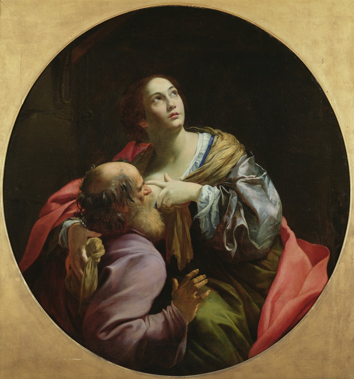 Římská charita od Simon Vouet