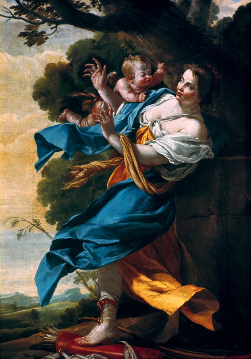 Láska, která se pomstí, 17. století. od Simon Vouet