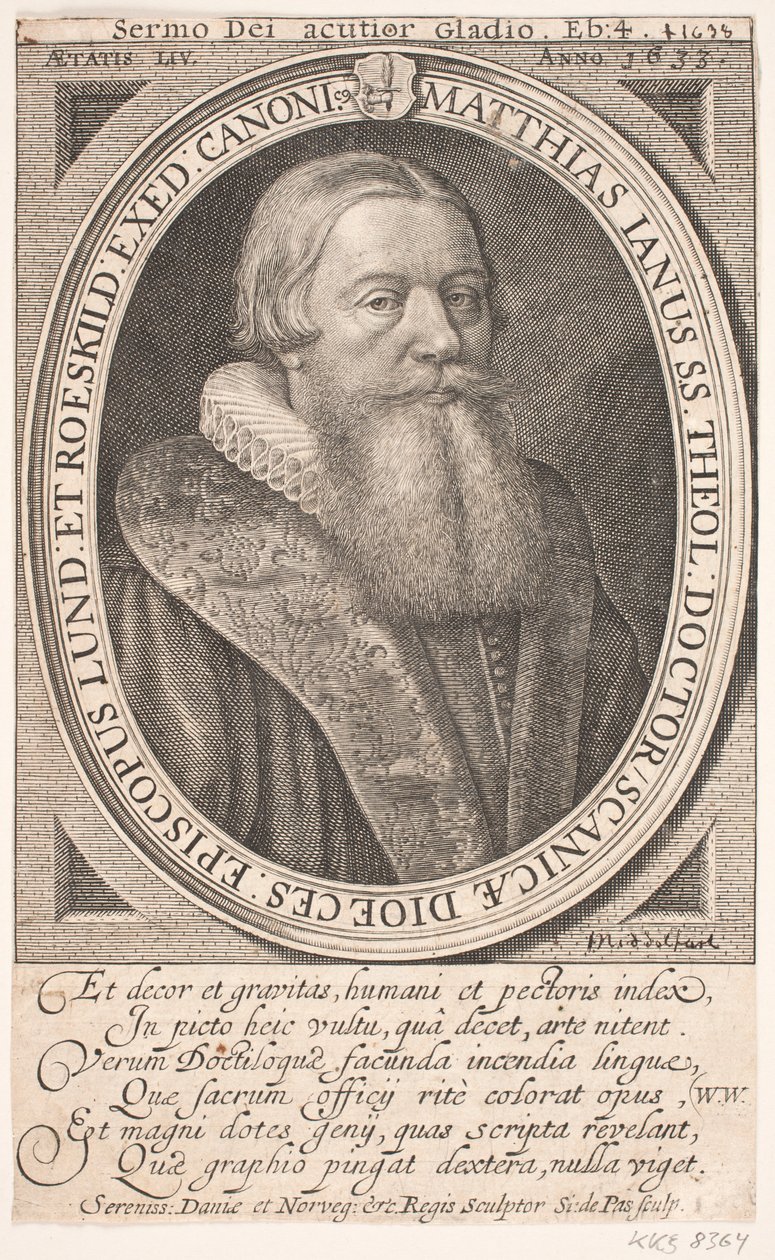 biskup Mads Jensen od Simon de Pas